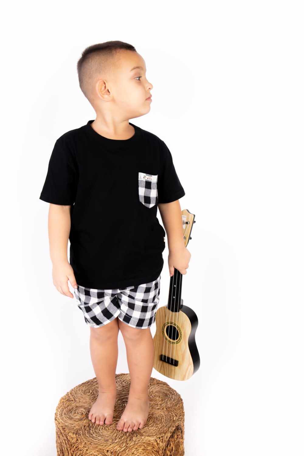 Lombok Square, Cotton, Kids Bottom Short Pants
