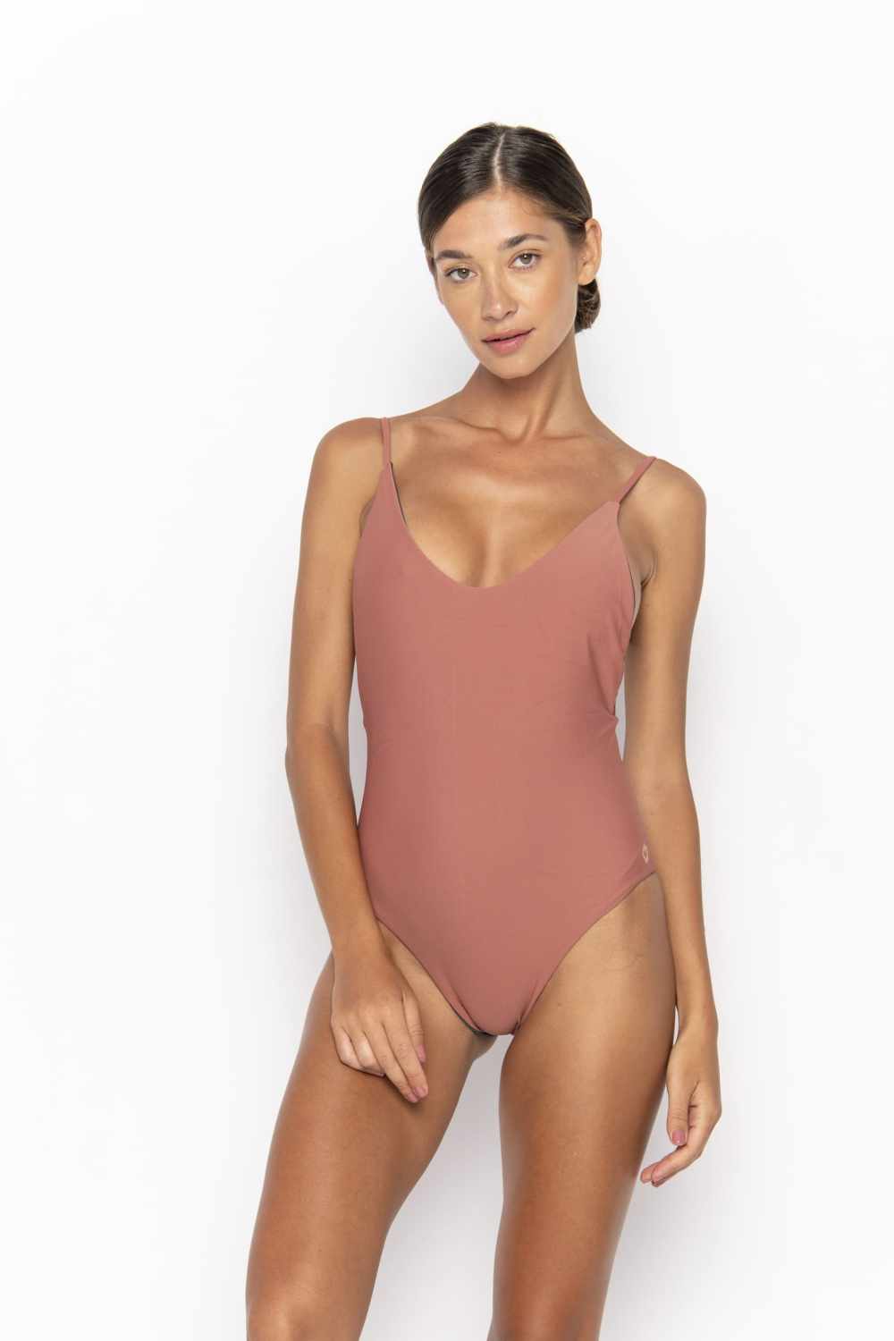 Adia, Reversible, Plain, Swimsuit