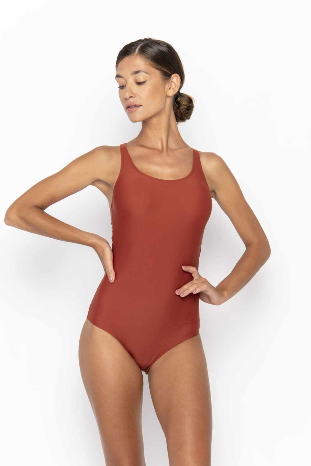 Cara, Plain, Swimsuit