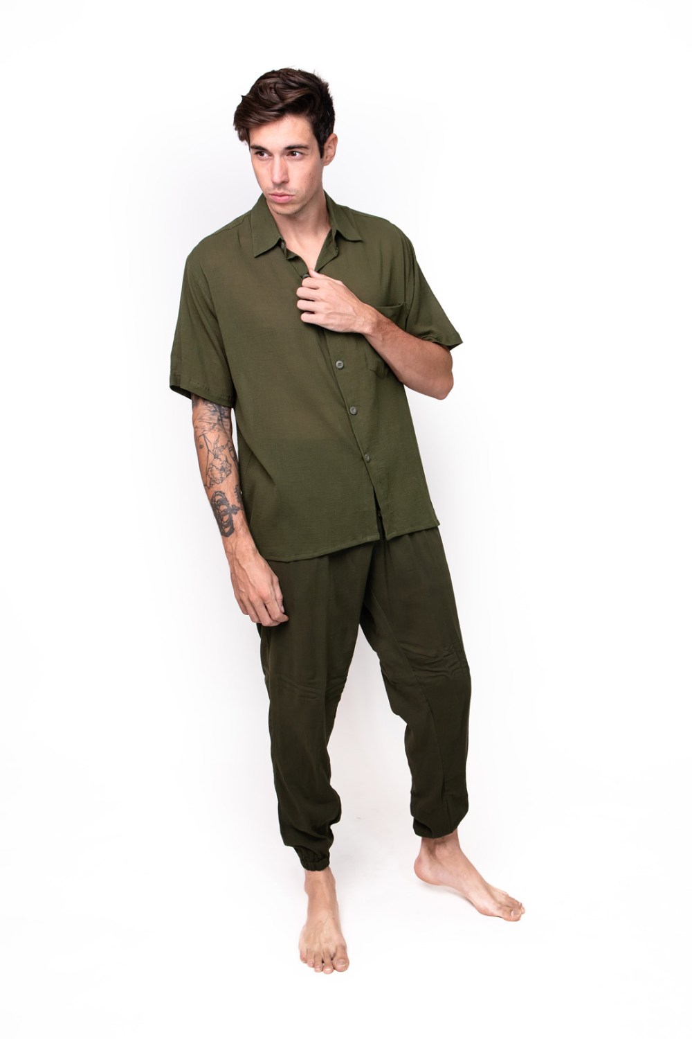 Bubunan, Cotton Crepe, Shirt