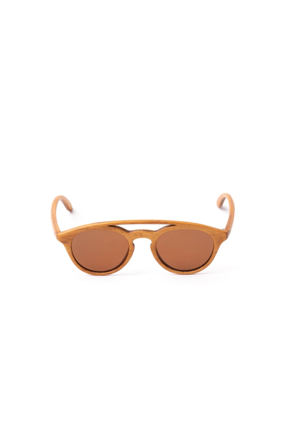 Sunglasses Police Teak Wood
