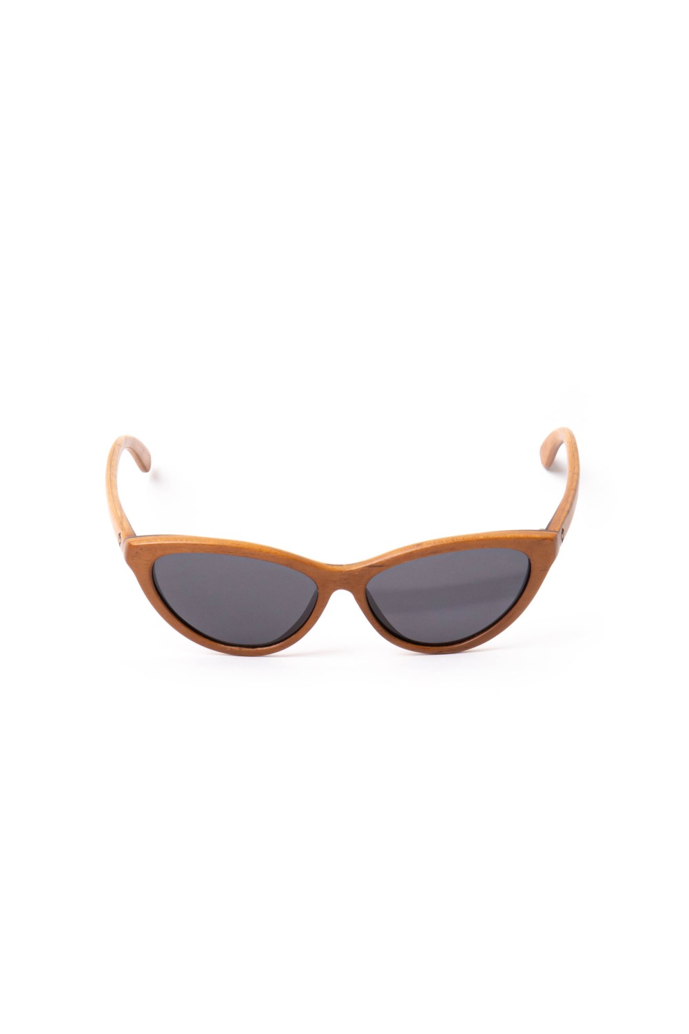 Sunglasses Eye Cat Teak Wood