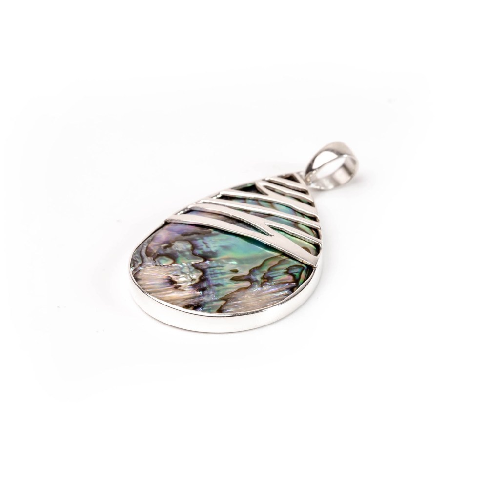 Pendant Paua Mixed